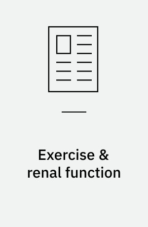 Exercise & renal function