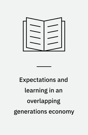 Expectations and learning in an overlapping generations economy