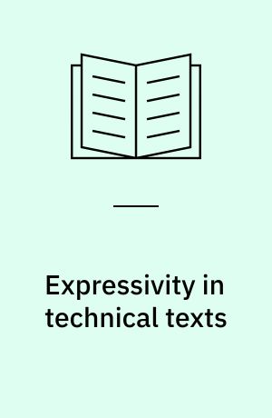 Expressivity in technical texts : from a translation theoretical perspective