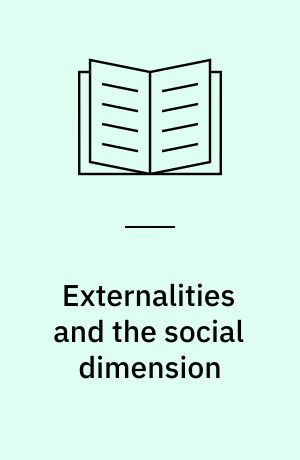 Externalities and the social dimension