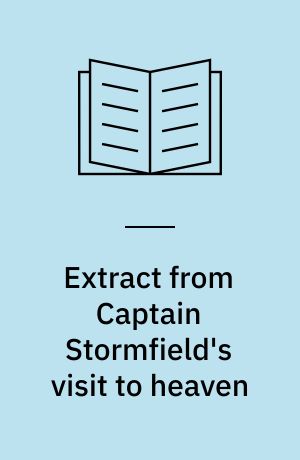 Extract from Captain Stormfield's visit to heaven
