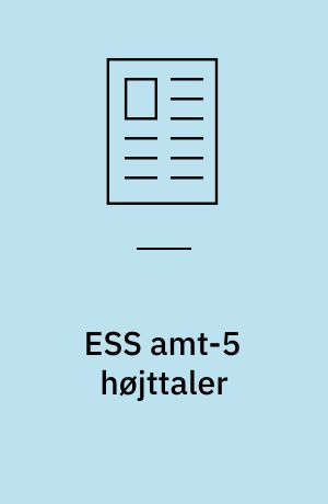 ESS amt-5 højttaler