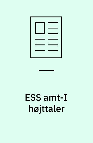 ESS amt-I højttaler