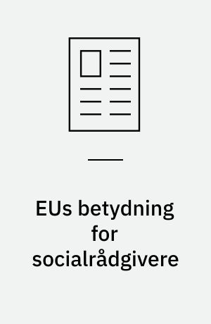 EUs betydning for socialrådgivere