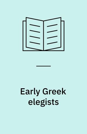 Early Greek elegists