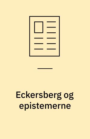 Eckersberg og epistemerne