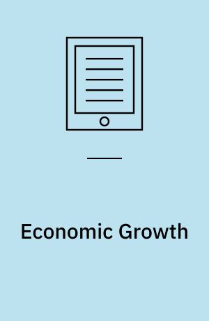 Economic Growth : Theory and Numerical Solution Methods