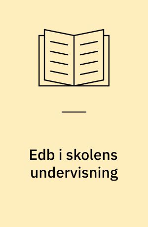 Edb i skolens undervisning