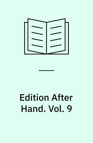 Edition After Hand. Vol. 9