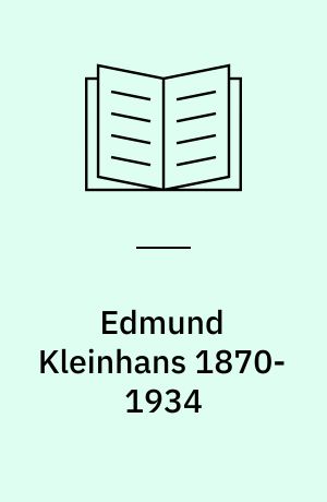 Edmund Kleinhans 1870-1934