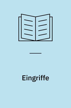 Eingriffe : neun kritische Modelle