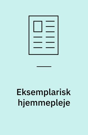 Eksemplarisk hjemmepleje