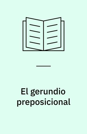 El gerundio preposicional