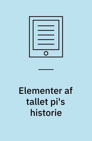 Elementer af tallet pi's historie