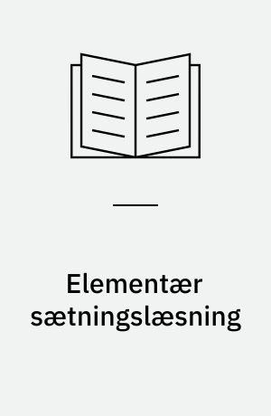Elementær sætningslæsning