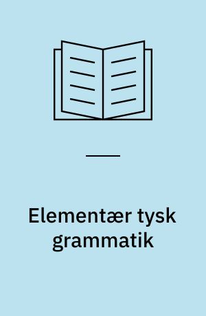 Elementær tysk grammatik