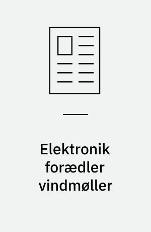 Elektronik forædler vindmøller