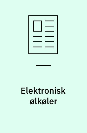 Elektronisk ølkøler
