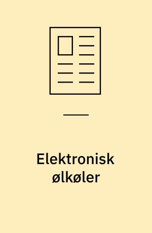 Elektronisk ølkøler