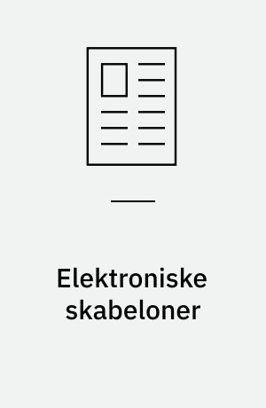 Elektroniske skabeloner