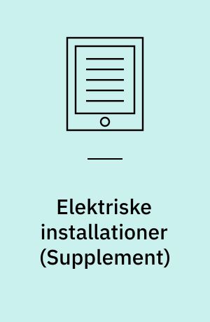 Elektriske installationer