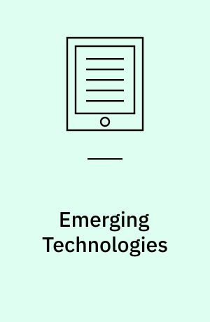 Emerging Technologies : Value Creation for Sustainable Development
