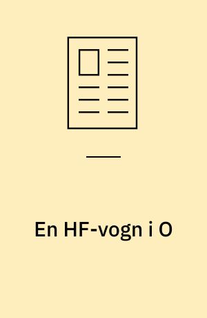 En HF-vogn i O
