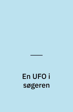 En UFO i søgeren