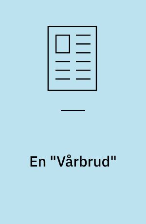 En "Vårbrud"