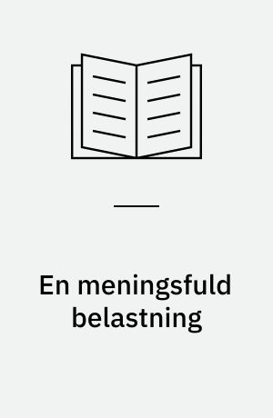 En meningsfuld belastning : interview om pårørendes oplevelse af beslutningsprocessen om organdonation