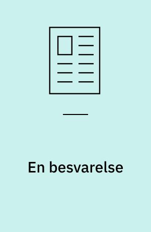 En besvarelse