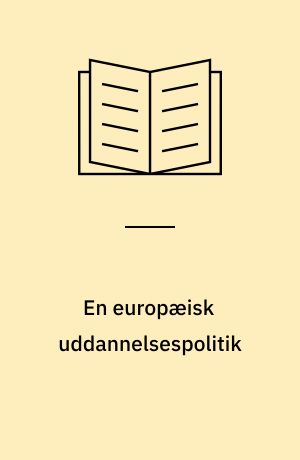 En europæisk uddannelsespolitik