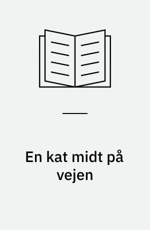 En kat midt på vejen