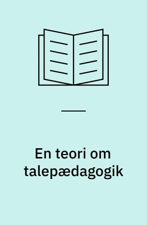 En teori om talepædagogik