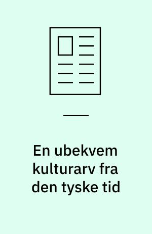 En ubekvem kulturarv fra den tyske tid : Düppen Denkmal og Arbkiel Denkmal efter 1920