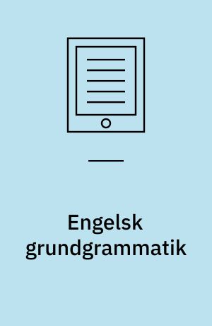 Engelsk grundgrammatik : questions and answers