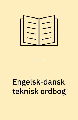 Engelsk-dansk teknisk ordbog