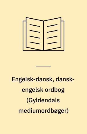 Engelsk-dansk, dansk-engelsk ordbog