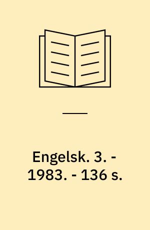 Engelsk : lærerens bog. 3. - 1983. - 136 s.