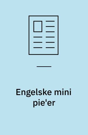 Engelske mini pie'er