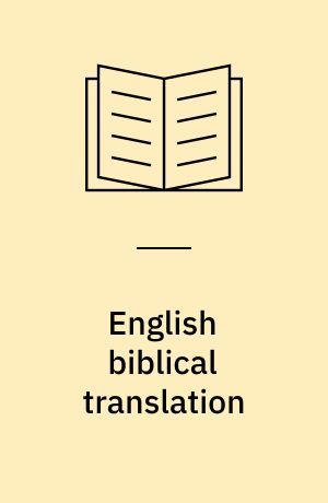 English biblical translation