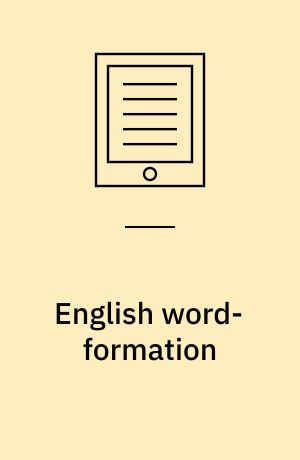 English word-formation