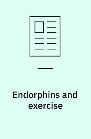 Endorphins and exercise