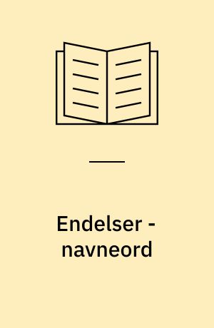 Endelser - navneord