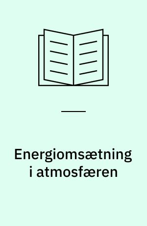 Energiomsætning i atmosfæren