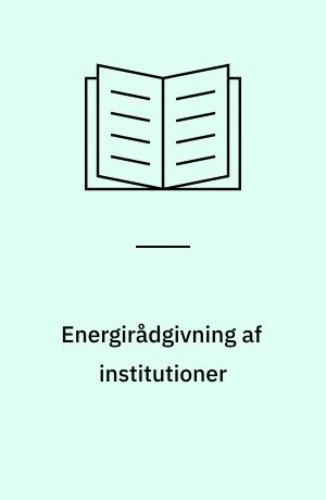Energirådgivning af institutioner