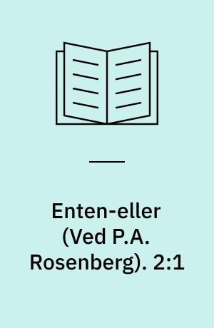 Enten-eller. 2:1