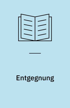 Entgegnung : Zur deutschen Literatur der Siebziger Jahre