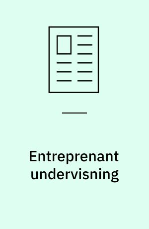 Entreprenant undervisning