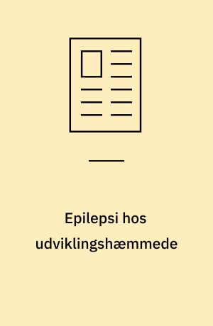 Epilepsi hos udviklingshæmmede